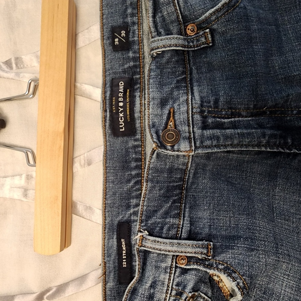 Lucky Brand Men's Jeans Sz 38/30 - Picture 5 of 5